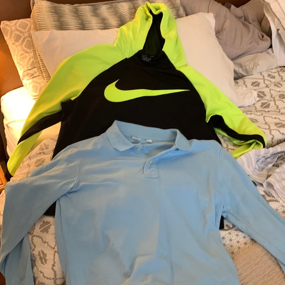 Boys XL 2 tops bundle, brand new washed but never worn.